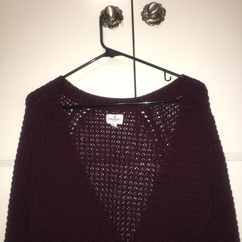 American Eagle Longline Cardigan